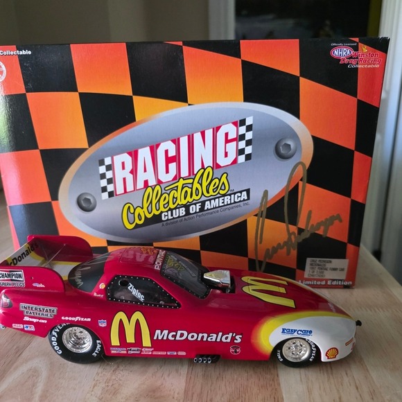 Racing Collectables Club of America Other - Cruz Pedregon 1997 McDonalds Pontiac Firebird Funny Car 1:24 Diecast NHRA 1/3500